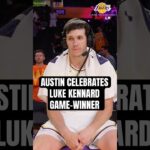 LUKE KENNARD WINS IT! Austin Reaves Reacts on ESPN LA #lakers #nba #austinreaves