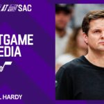 Hardy discusses growth path of Cody Williams, opportunities for Mbeng and Garcia in Sacramento