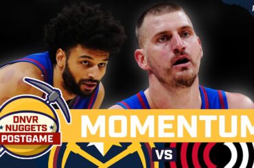 Jokic Triple-Double & Peyton Watson returns in Nuggets blowout win | DNVR Nuggets Postgame Live