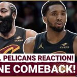 REACTION: James Harden and Donovan Mitchell Fuel INSANE Comeback For Cleveland Cavaliers!