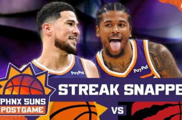 POSTGAME: Phoenix Suns Snag WIRE-TO-WIRE Win vs Toronto Raptors To FINALLY SNAP Losing Streak