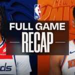 Game Recap: Knicks 145, Wizards 113
