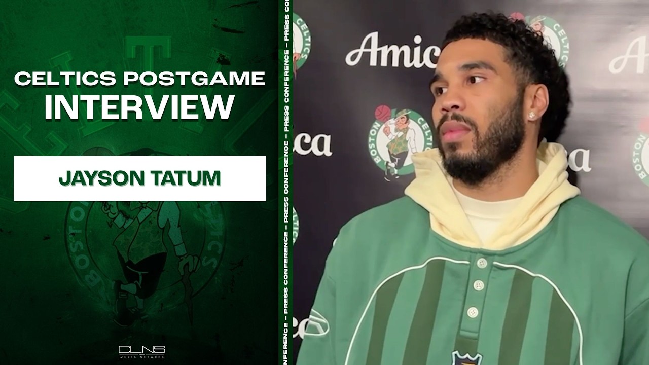 Jayson Tatum: I Want to Be MYSELF Again | Celtics vs Timberwolves Postgame