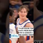 Tyler Kolek top plays from both G-League and NBA games today 🔥