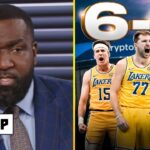 Lakers are OFFICIALLY title contenders! - Perkins reacts to Luka & LeBron beat KD & Rockets 100–92