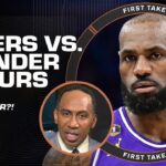 Stephen A. doesn't put the Lakers in the same tier as the Thunder & Spurs in the West ❌ | First Take