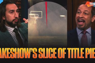 Luka, Lakers earn a nice slice of NBA Title Pie 👀 OKC, Knicks' slices increase | FIRST THINGS FIRST
