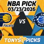 Indiana Pacers vs Orlando Magic Pick 3/23/26 NBA Pick Prediction