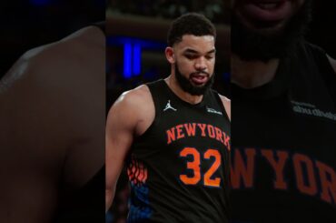 Let 'em know, KAT 💪 #nba #nyknicks #karlanthonytowns