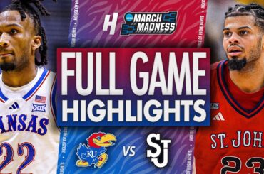 Kansas vs St. John's - FULL GAME HIGHLIGHTS 🔥 Second Round | NCAA March Madness 2026