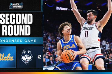 UConn vs. UCLA - Second round NCAA tournament extended highlights