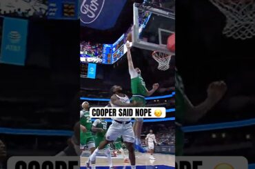 This Cooper Flagg block on Kawhi 😮🚫