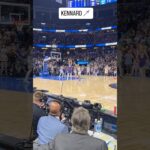 Courtside view of Luke Kennard’s dagger against Orlando Magic! 😤😤😤 #lukekennard #lakers #nba