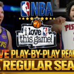 🔴LAKERS VS DETROIT PISTONS │ 2026 NBA REGULAR SEASON  Basketball Play-By-Play Reaction & Scoreboard