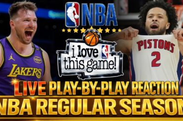 🔴LAKERS VS DETROIT PISTONS │ 2026 NBA REGULAR SEASON  Basketball Play-By-Play Reaction & Scoreboard
