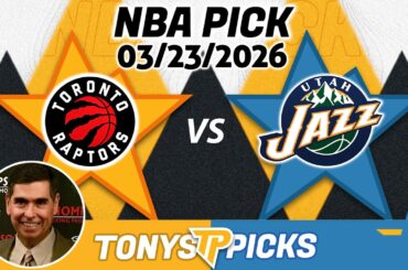 Toronto Raptors vs Utah Jazz Pick 3/23/26 NBA Pick Prediction