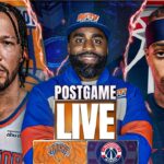 Knicks Destroy Wizards To Win 6 In A Row | Post Game Show EP 712