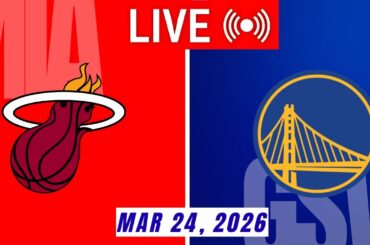 NBA LIVE! Golden State Warriors vs Miami Heat | March 24, 2026 | Warriors vs Heat | 2K