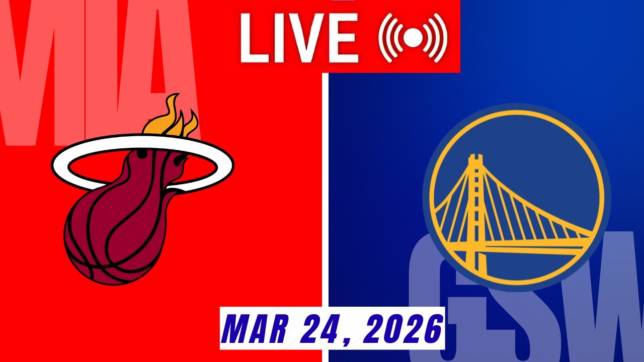 NBA LIVE! Golden State Warriors vs Miami Heat | March 24, 2026 | Warriors vs Heat | 2K