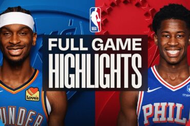 THUNDER at 76ERS | FULL GAME HIGHLIGHTS | March 23, 2026