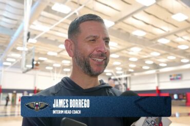 James Borrego on facing the New York Knicks, Jose Alvarado | Pelicans Practice 3/22/26