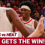 Amen Thompson SAVES Rockets Vs Heat, Kevin Durant Makes HISTORY & Reed Sheppard CAREER Night