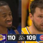 FINAL 35 Seconds to Los Angeles Lakers vs Detroit Pistons
