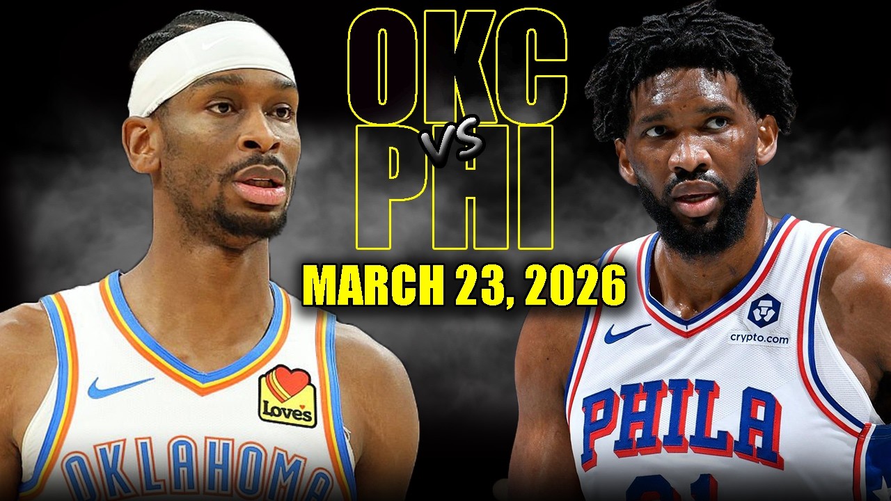 Oklahoma City Thunder vs Philadelphia 76ers Full Game Highlights – March 23, 2026 | NBA Season