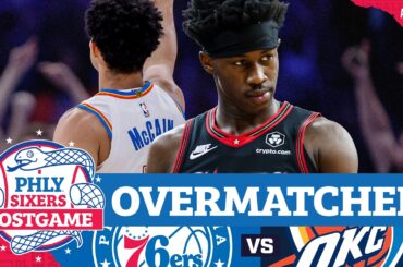 POSTGAME: VJ Edgecombe's BIG NIGHT Not Enough in Sixers' Loss to Thunder | PHLY Sixers Podcast