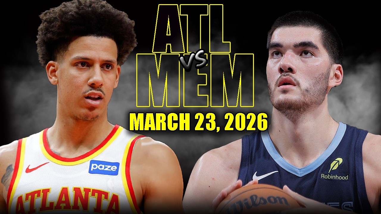 Atlanta Hawks vs Memphis Grizzlies Full Game Highlights – March 23, 2026 | NBA Season