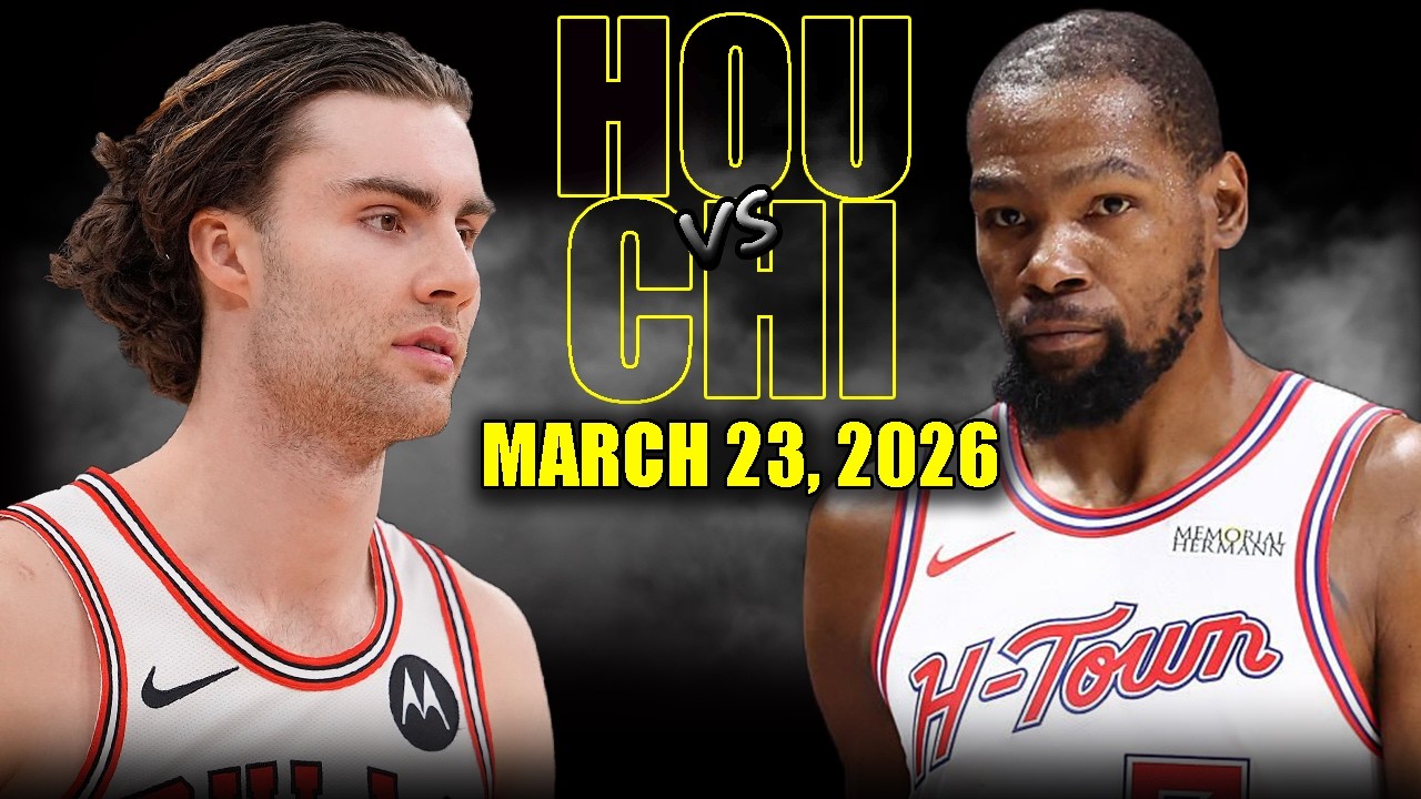Houston Rockets vs Chicago Bulls Full Game Highlights – March 23, 2026 | NBA Season