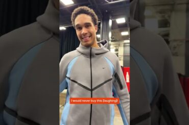 Squad gets their first look at Collin's bobblehead for Valley Suns Fan Appreciation Night #shorts