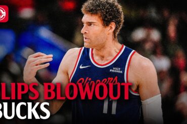 Clippers Blowout Bucks Highlights