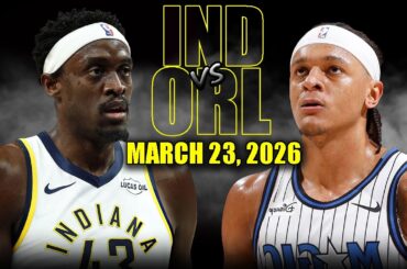 Indiana Pacers vs Orlando Magic Full Game Highlights – March 23, 2026 | NBA Season