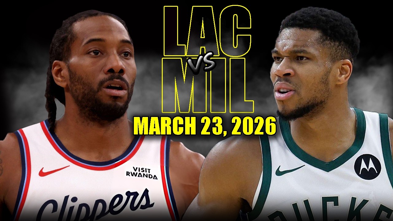 Los Angeles Clippers vs Milwaukee Bucks Full Game Highlights – March 23, 2026 | NBA Season