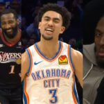 Jared McCain hits back-to-back 3s in return to Philly and Maxey tries not to laugh 😂