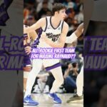 All-Rookie First Team For Kings Maxime Raynaud? #kings #short #nba #sacramento