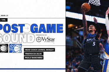 POSTGAME SOUND: INDIANA PACERS VS. ORLANDO MAGIC | COACH MOSE, TRISTAN DA SILVA & PAOLO BANCHERO