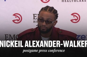 Hawks vs. Grizzlies Postgame Press Conference: Nickeil Alexander-Walker