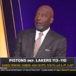 James Worthy "SHOCKED" Luka drops 32 in Lakers’ narrow loss to Detroit Pistons, ending 9-game streak