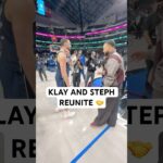 Steph and Klay back together 🤝
