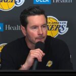 JJ Redick POSTGAME INTERVIEWS & ANALYSIS: Detroit Pistons snap Los Angeles Lakers' 9-game win streak
