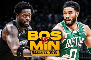 Boston Celtics vs Minnesota Timberwolves Full Game Highlights | Mar 22, 2026 | FreeDawkins