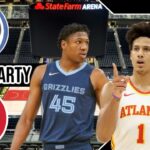 Memphis Grizzlies vs Atlanta Hawks | Live Play by Play | Watch Party | #nba  3-23-25 🔥🏀