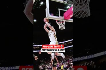 7-FOOTER 360 DUNK IN A LIVE GAME?! 🤯 #NBA #basketball #nbahighlights