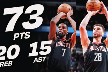 KD (40 PTS) & Şengün (33 PTS) Were Cooking vs Bulls | March 23, 2026