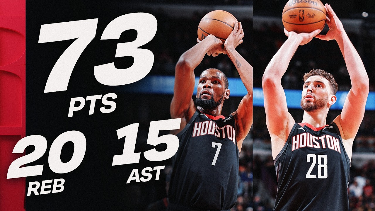 KD (40 PTS) & Şengün (33 PTS) Were Cooking vs Bulls | March 23, 2026