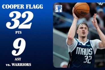 Cooper Flagg (32 PTS 9 AST) vs. Golden State Warriors | March 23, 2026