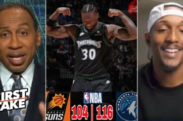 FIRST TAKE | Don't fall asleep on Wolves - Lou Williams reacts to Timberwolves beat Suns 116-104