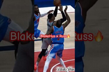 BlakeHus x Russ🔥#nba #stereolove #basketball #russellwestbrook #wizards #washingtonwizards #fy #fyp